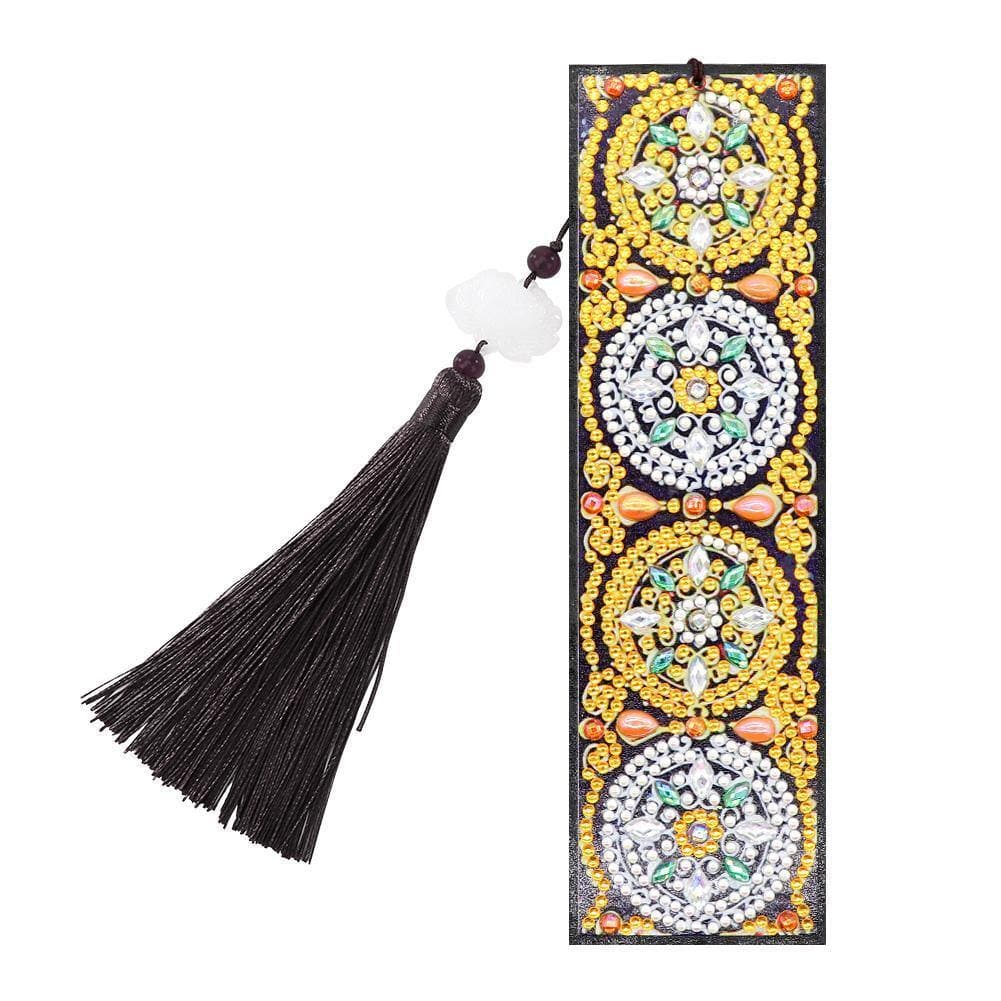 Special Shape Leather 4-Flower Tassel ktclubs.com