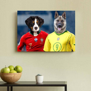 The Meeting Soccer Star Cats Or Dogs In Paintings ktclubs.com