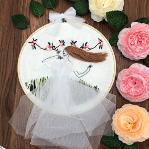 "The Wedding Dress"-embroidery ktclubs.com