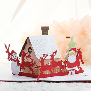 "The singing hut"-Recordable stereo greeting card ktclubs.com