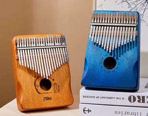 Thumb piano 21-note 17-note mahogany finger piano instrument ktclubs.com