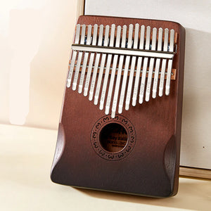 Thumb piano 21-note 17-note mahogany finger piano instrument ktclubs.com