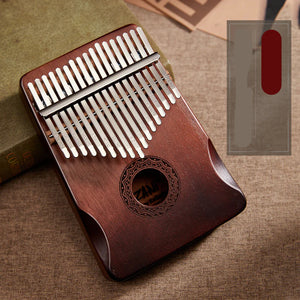 Thumb piano 21-note 17-note mahogany finger piano instrument ktclubs.com