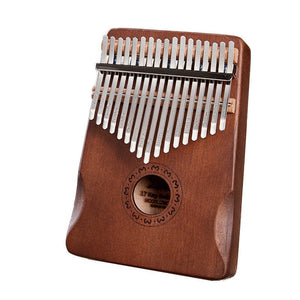 Thumb piano 21-note 17-note mahogany finger piano instrument ktclubs.com