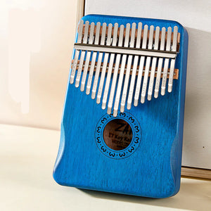 Thumb piano 21-note 17-note mahogany finger piano instrument ktclubs.com