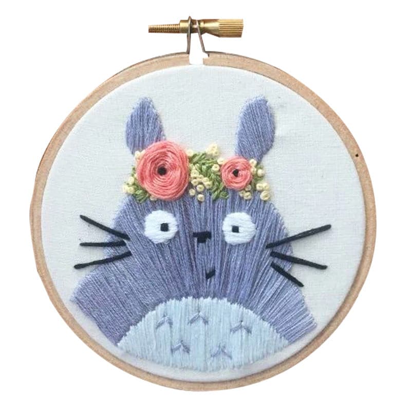 Totoro - Embroidery ktclubs.com