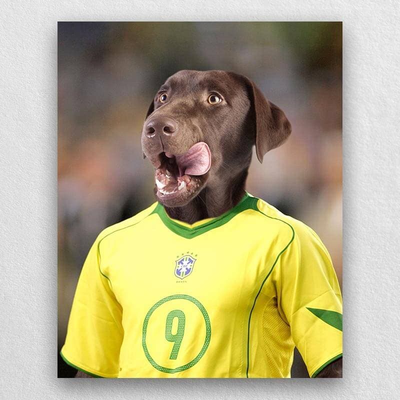 Turn Pet Drawing Into A Famous Soccer Player Portraits ktclubs.com