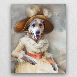 Vintage Pet Portraits Dog Canvas Portraits For Female Pets ktclubs.com