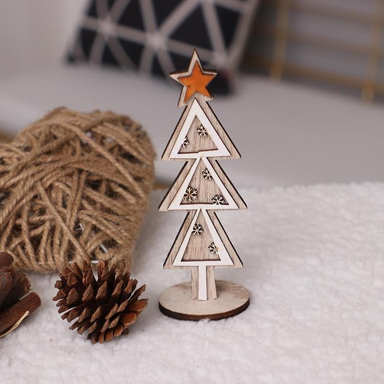 Wooden Christmas Tree-Ornaments ktclubs.com