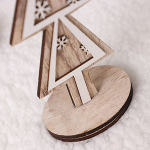 Wooden Christmas Tree-Ornaments ktclubs.com