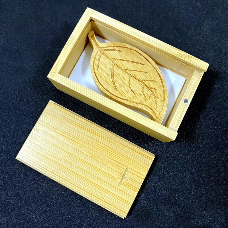 Wooden leaves-USB flash drive ktclubs.com