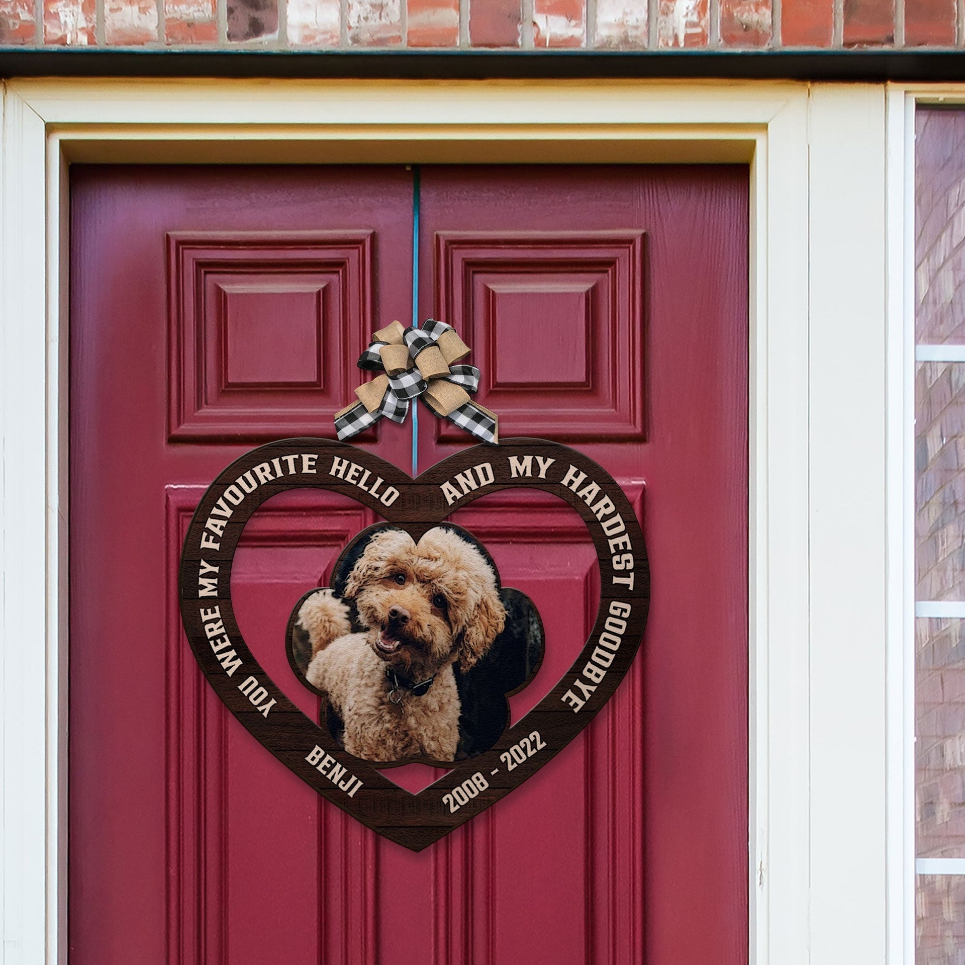 Customised Wooden Plaques - Christmas, Memorials, Gifts of Love for Pet Lovers