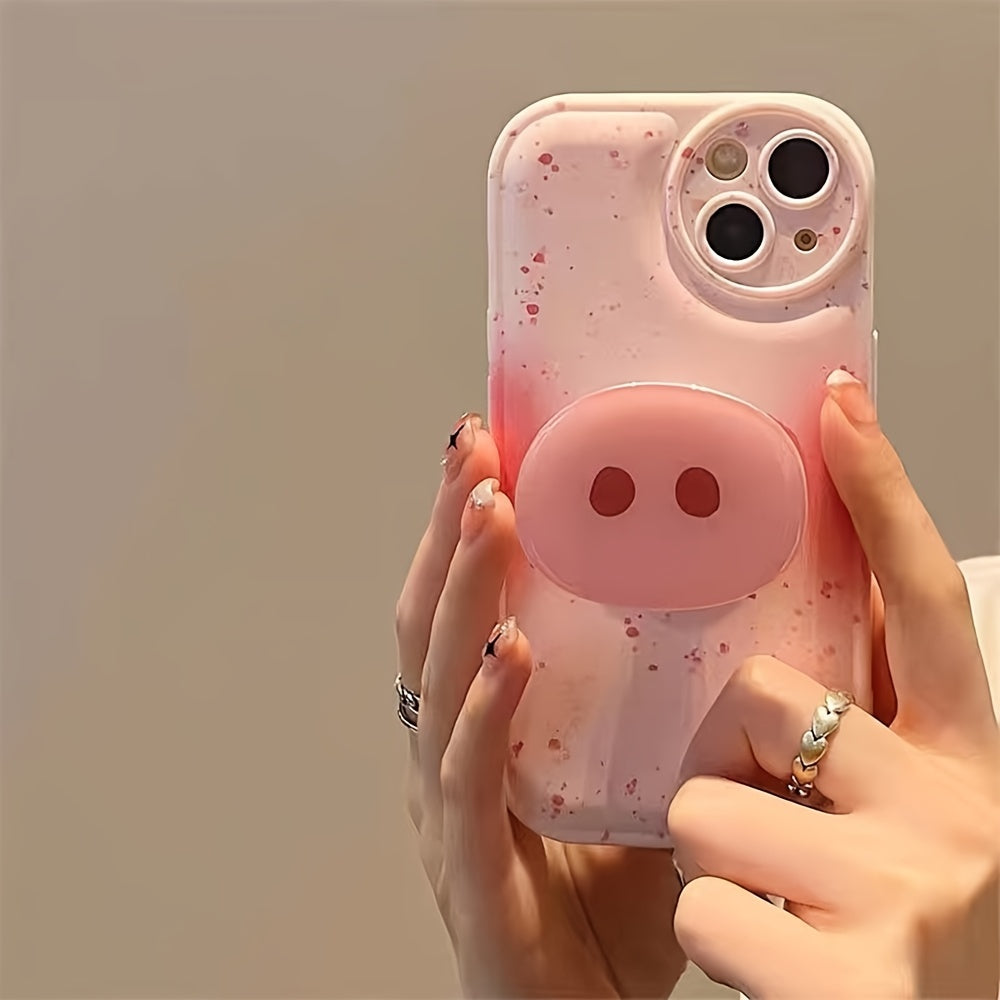 Cute Little Piggy Nose With A Stand Mobile Phone Case