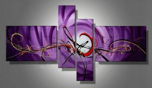Large Wall Art Paintings, Abstract Lines Art, Large Canvas Painting, Abstract Painting for Bedroom, Hand Painted Art on Canvas