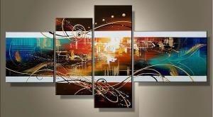 Modern Abstract Art, Extra Large Painting on Canvas, Living Room Wall Art Paintings, Contemporary Abstract Art for Sale