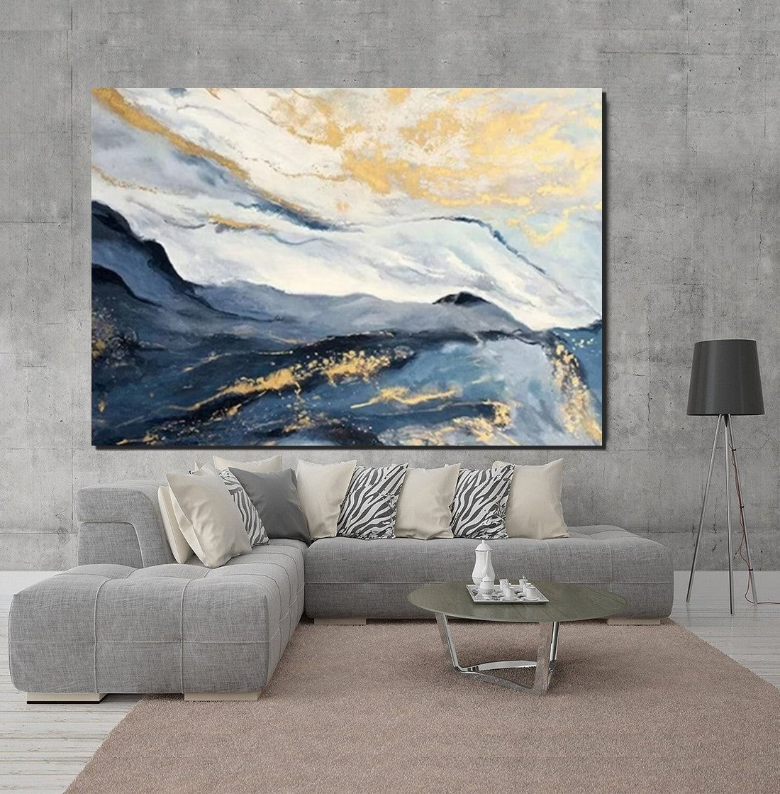 Contemporary Acrylic Art, Buy Large Paintings Online, Simple Modern Art, Large Wall Art Ideas, Large Painting for Dining Room