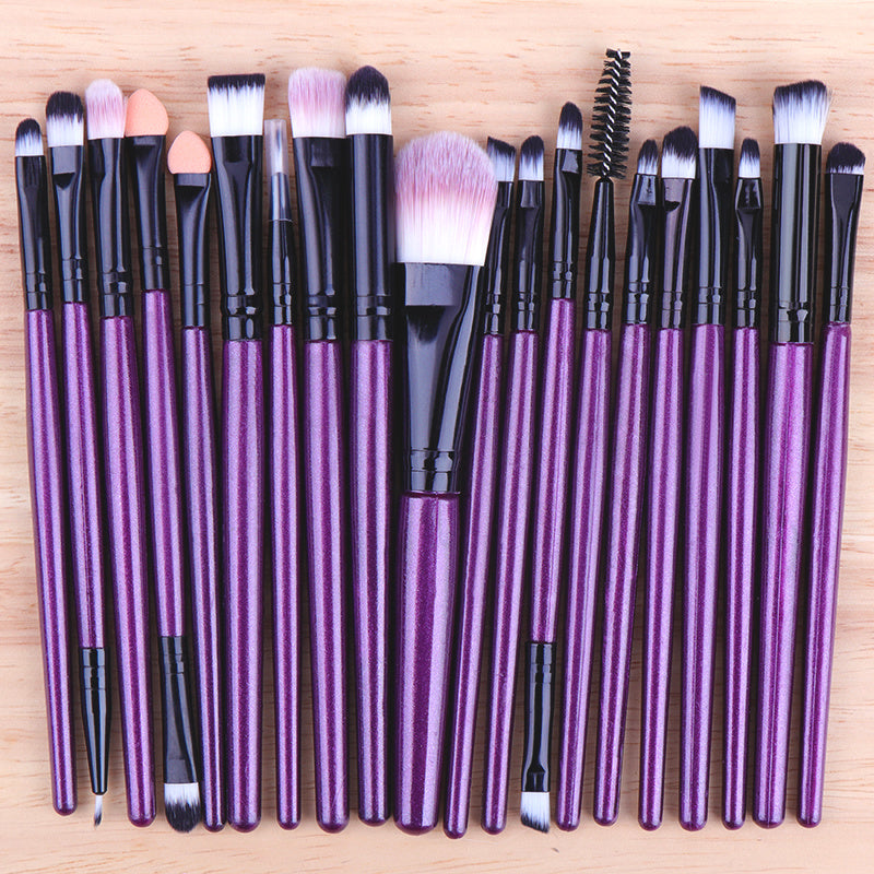 20 Pcs Eye Makeup Brush Set