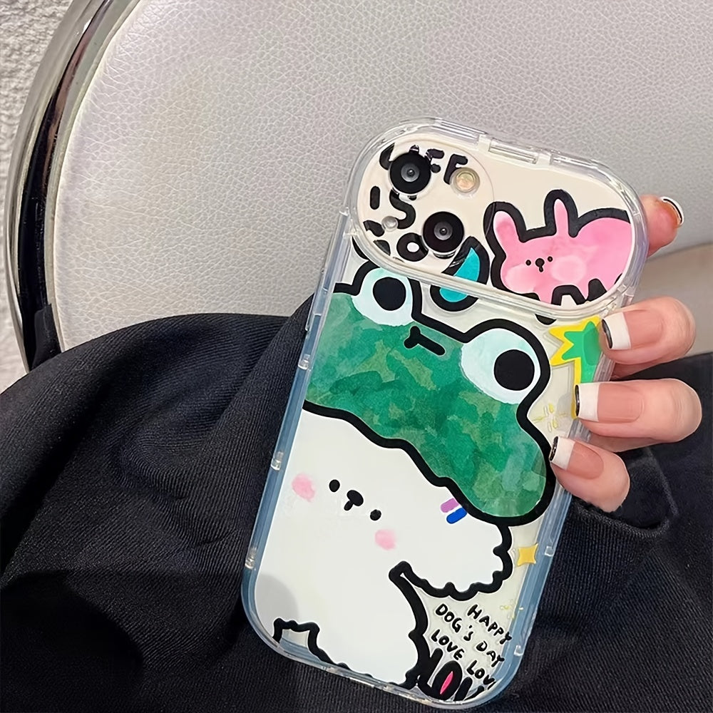 Mobile Phone Case With Mirror Graffiti Animation