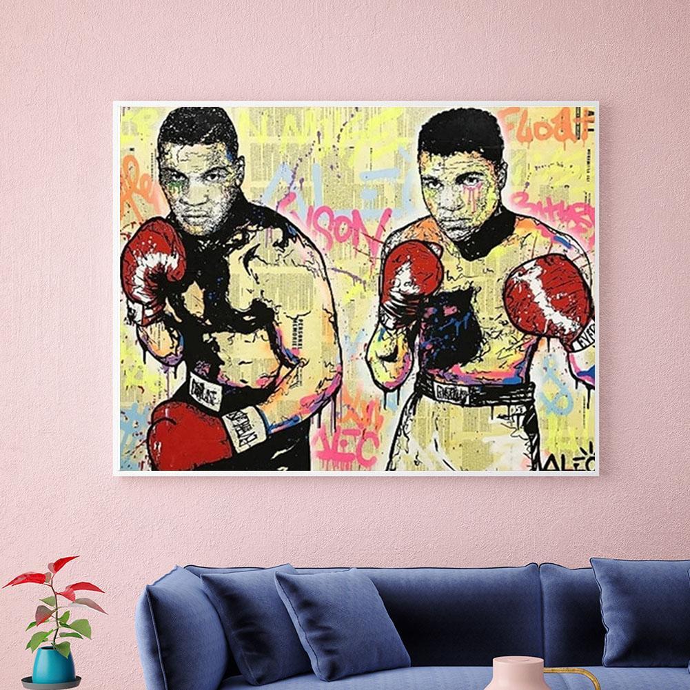 Boxing Champion 5D DIY Full Drill Diamond Painting - artpaintingworld