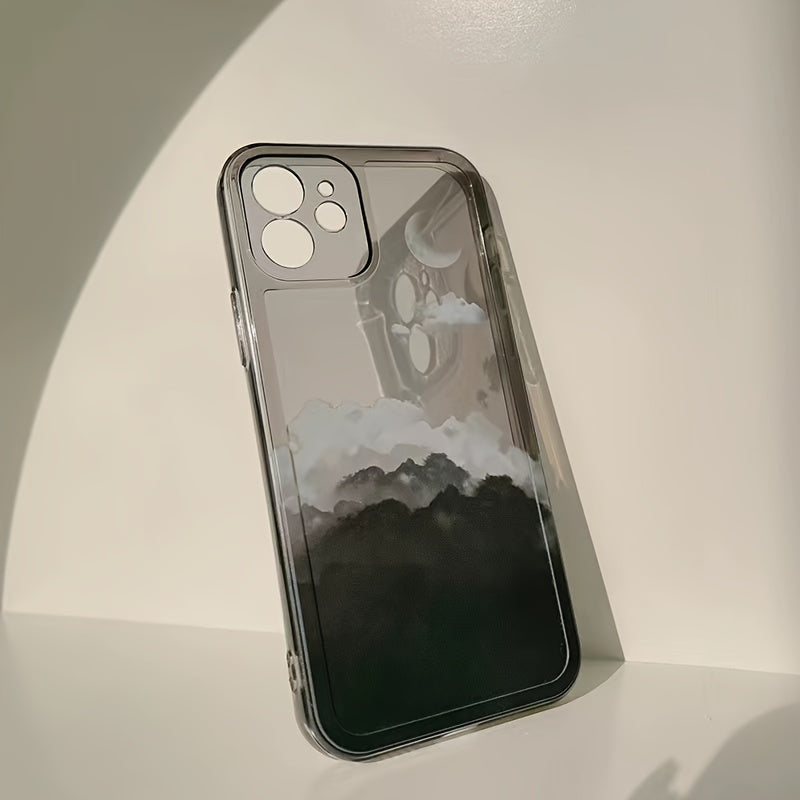 Gradual Clouds At Night TPU Phone Case