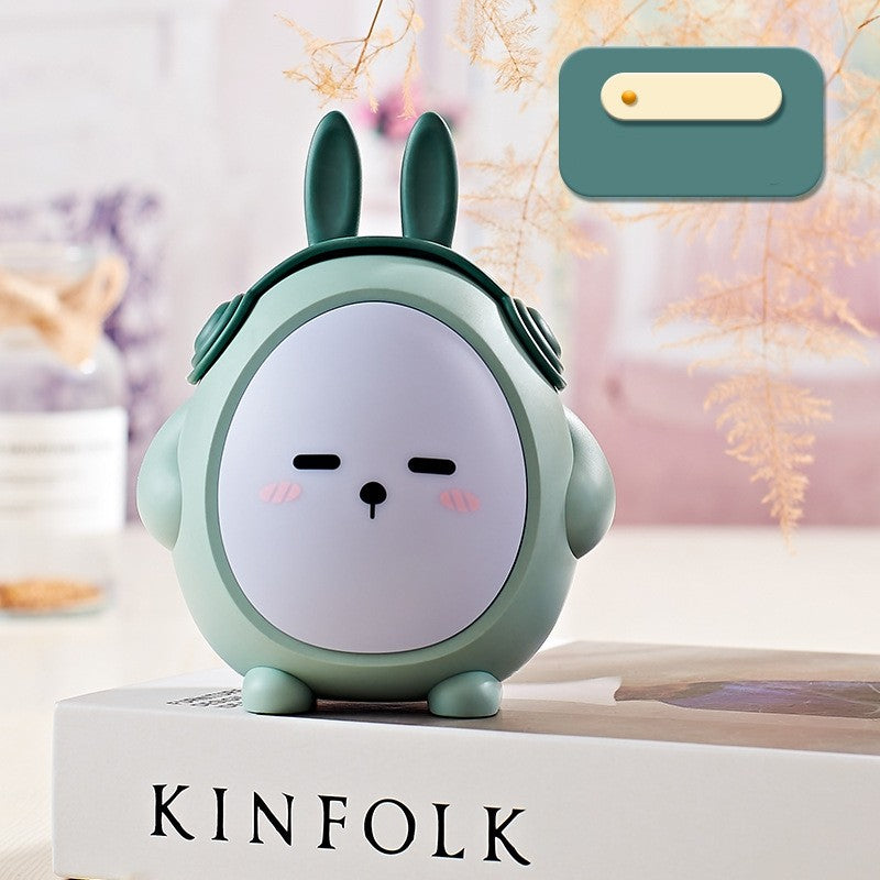 1pc Cute Rabbit Night Light, Children's Bedroom Light, LED Desk Lamp (3 Modes: Warm Light, Cold Light, Seven-color Light)