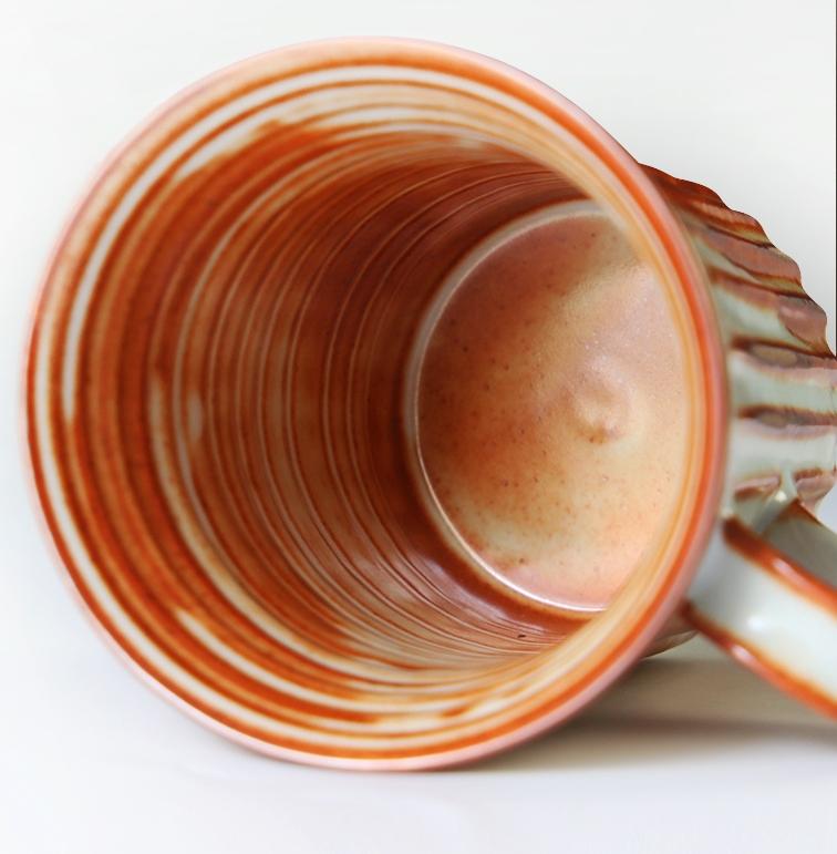 Large Capacity Coffee Cup, Cappuccino Coffee Mug, Handmade Pottery Coffee Cup, Large Tea Cup