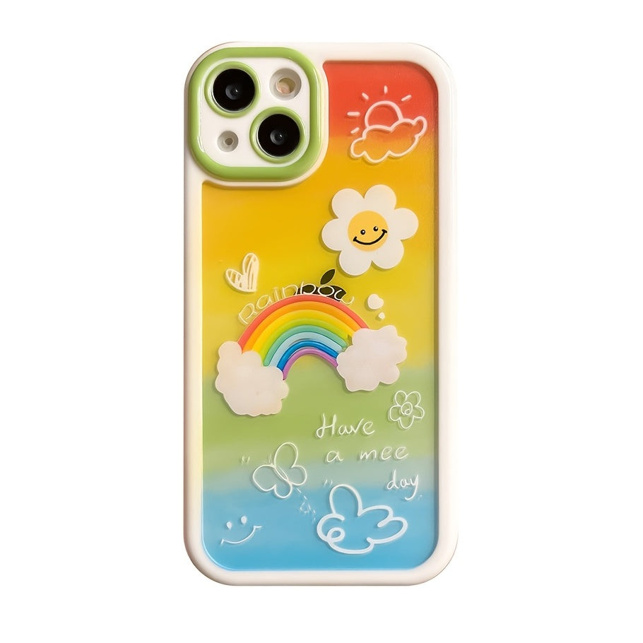 Happy Rainbow Pattern Mobile Phone Case