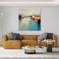 Abstract Landscape Painting on Canvas, Extra Large Original Artwork, Large Paintings for Bedroom, Oversized Contemporary Wall Art Paintings