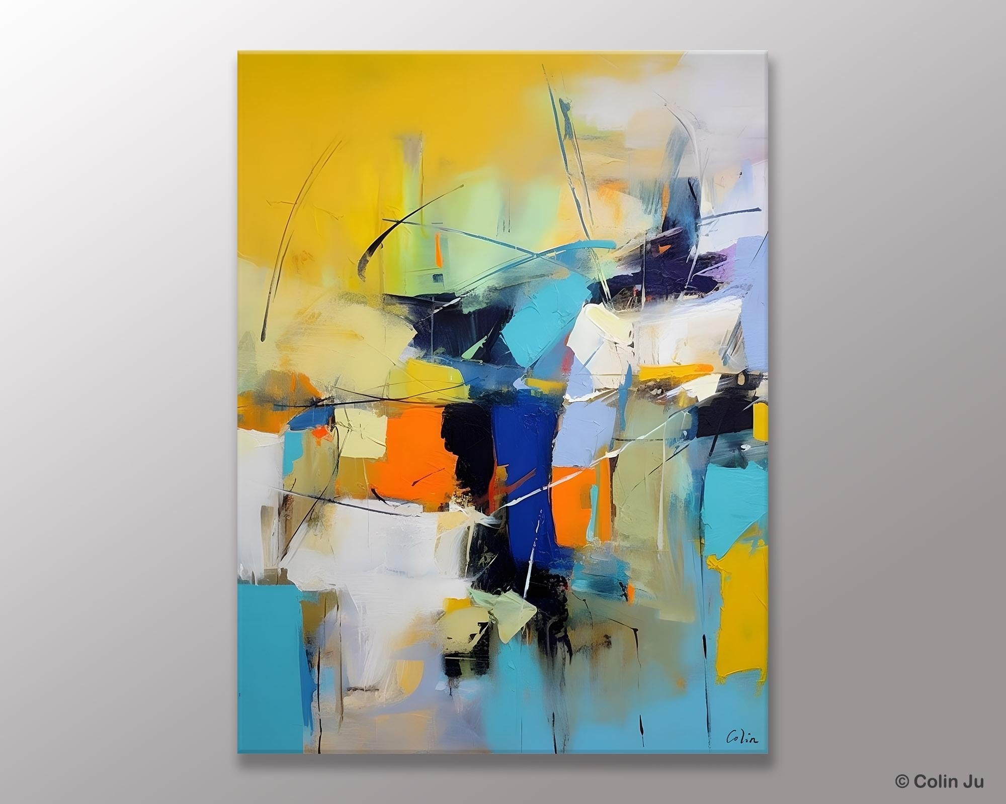 Contemporary Abstract Art, Bedroom Canvas Art Ideas, Large Painting for Sale, Buy Large Paintings Online, Original Modern Abstract Art