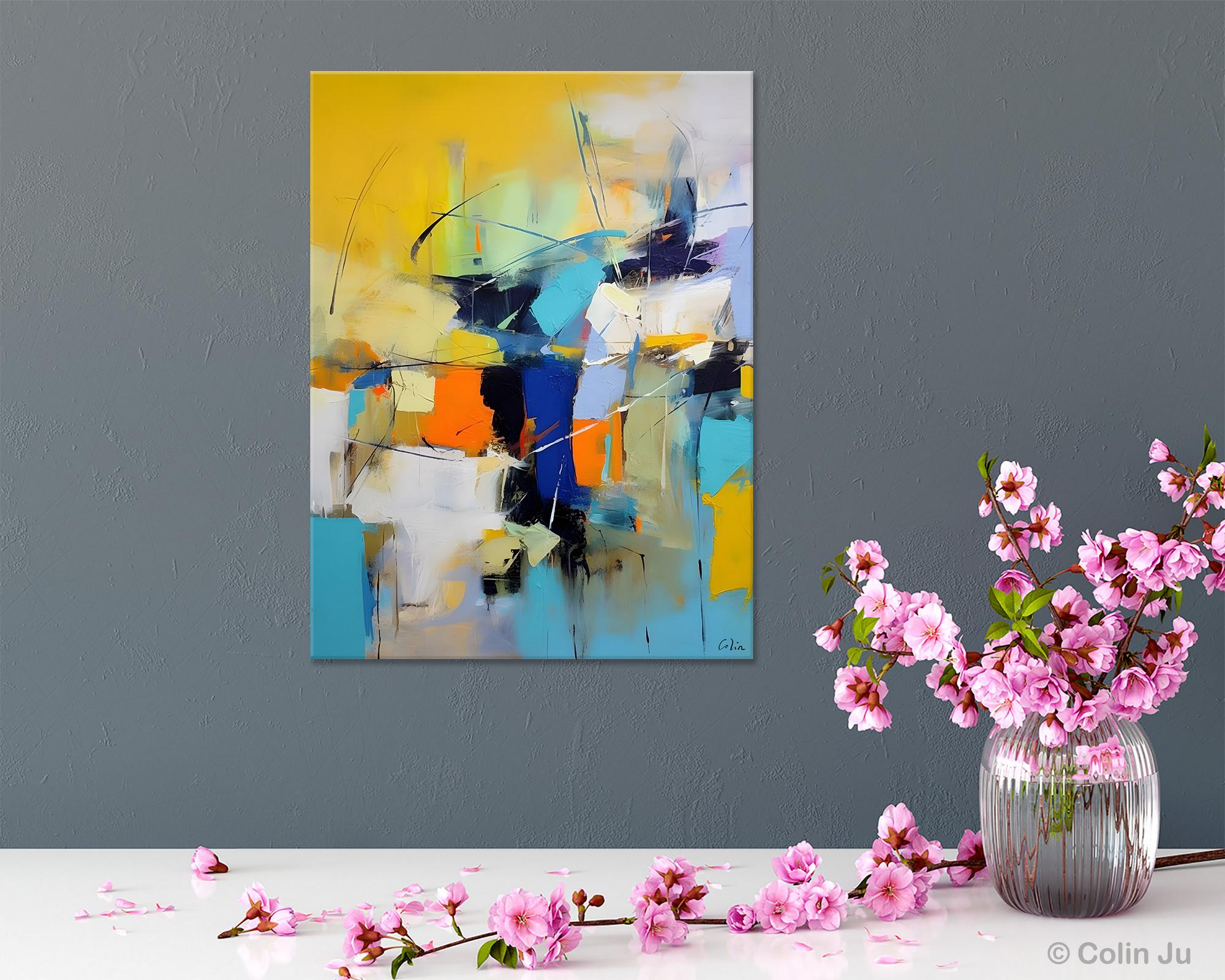 Contemporary Abstract Art, Bedroom Canvas Art Ideas, Large Painting for Sale, Buy Large Paintings Online, Original Modern Abstract Art