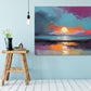 Contemporary Wall Art Paintings, Abstract Landscape Paintings for Living Room, Landscape Canvas Art, Large Acrylic Paintings on Canvas