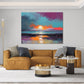 Contemporary Wall Art Paintings, Abstract Landscape Paintings for Living Room, Landscape Canvas Art, Large Acrylic Paintings on Canvas