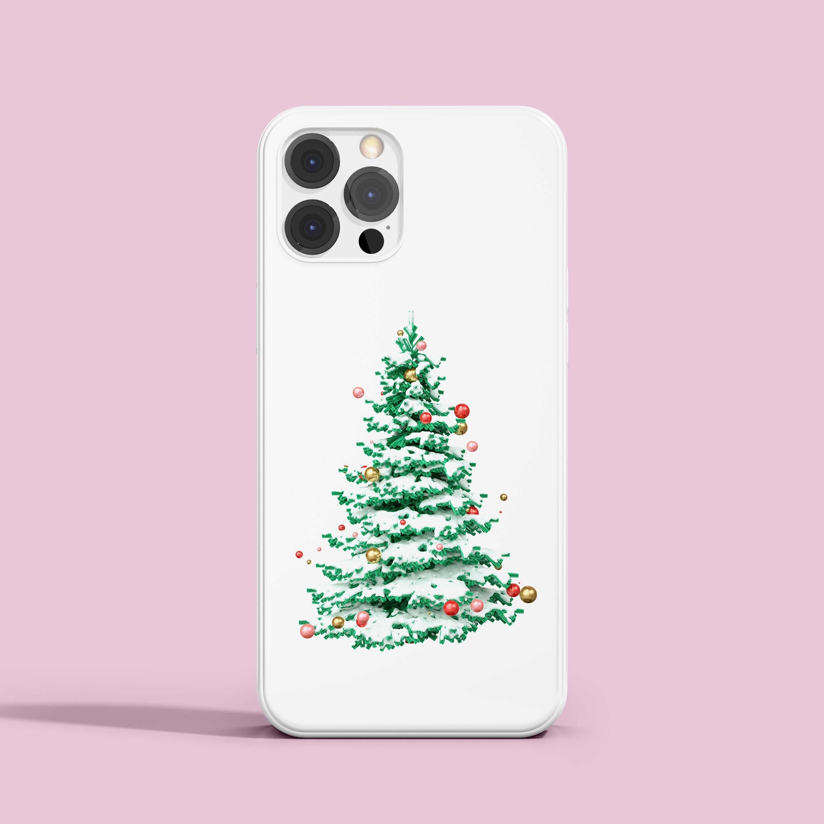 1 Pc Christmas Tree Christmas Theme  Anti -fall Phone Case