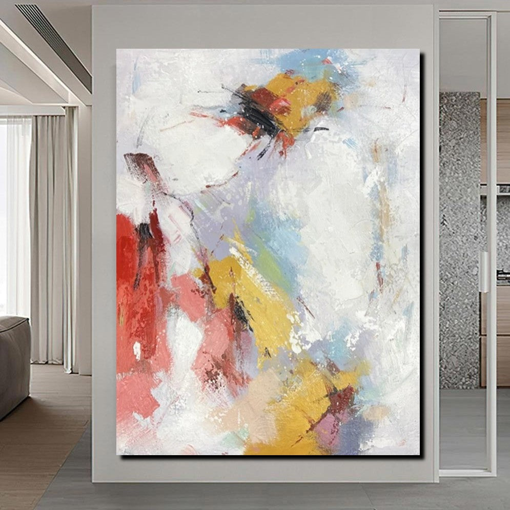 Dining Room Wall Art Ideas, Abstract Modern Painting, Acrylic Canvas Paintings, Simple Wall Art Paintings, Contemporary Painting