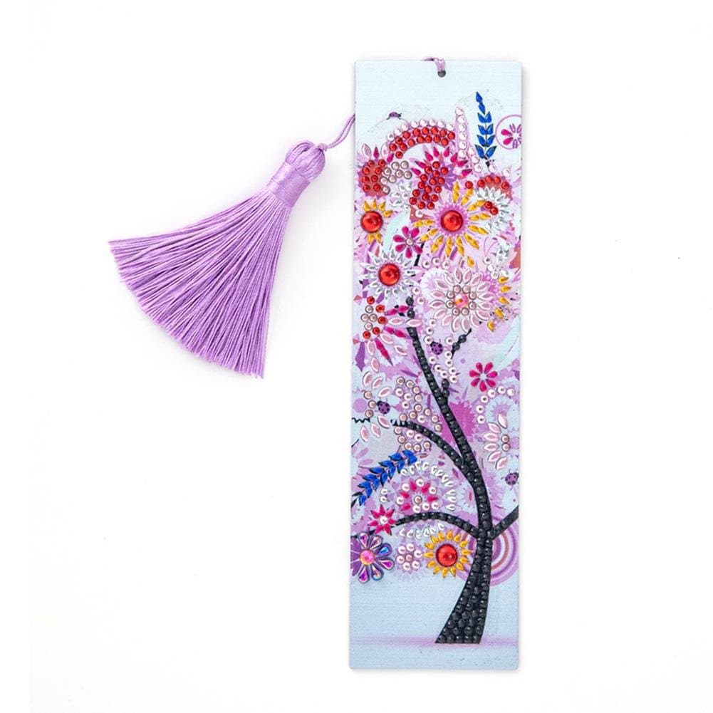 Diamond Painting Bookmark - Special Shaped Diamond - Tree - artpaintingworld