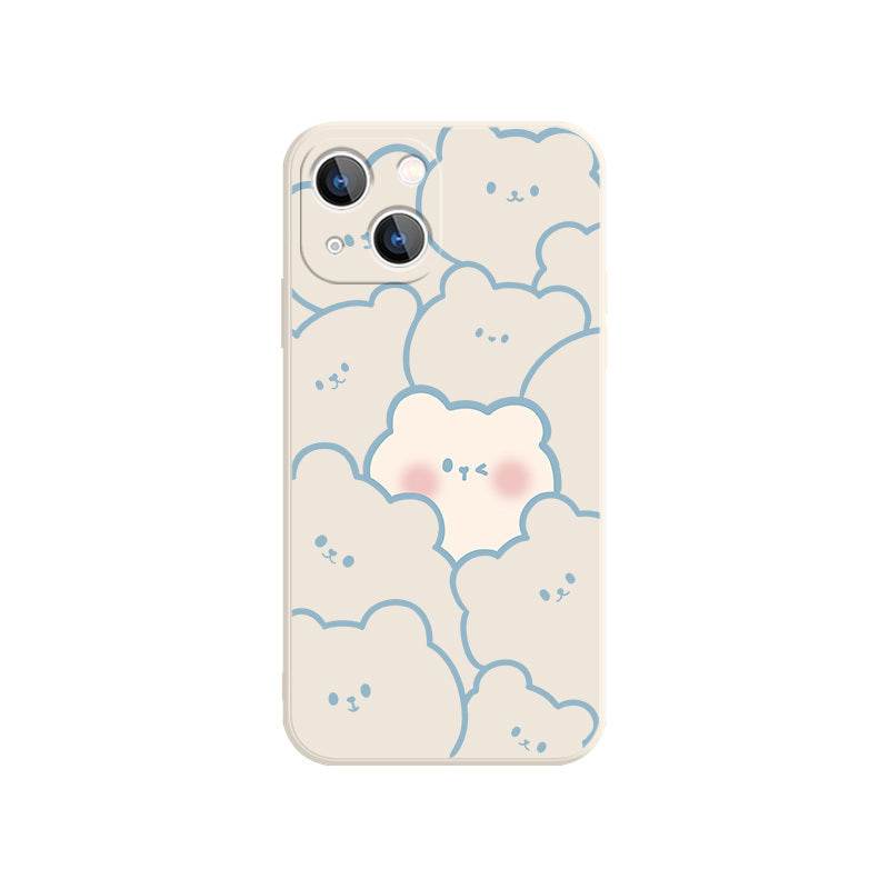 Non-Slip Little Bear Protective Case Mobile Phone Cover