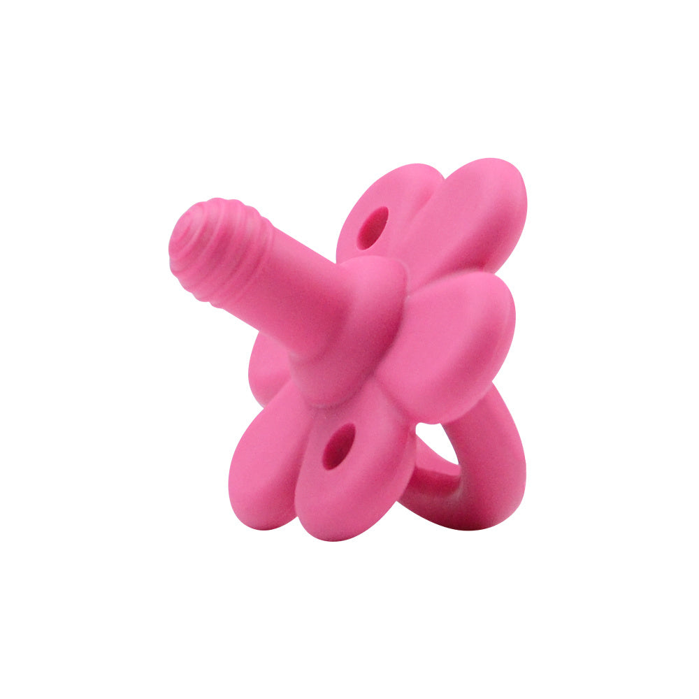 Silicone Baby Teething Toys Massage Texture - Teething Relief Pacifier - Soothes Sore Gums - Hands Free And Easy To Hold Teething Toys, Baby Bite Chew Toys Baby Pacifier