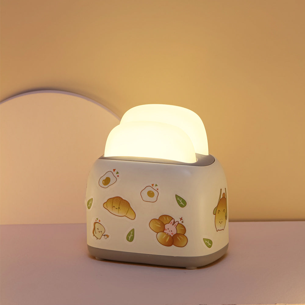 Desk lamp-1200mAh cartoon LED rechargeable eye protection 4.13''x3.94''x2.44''