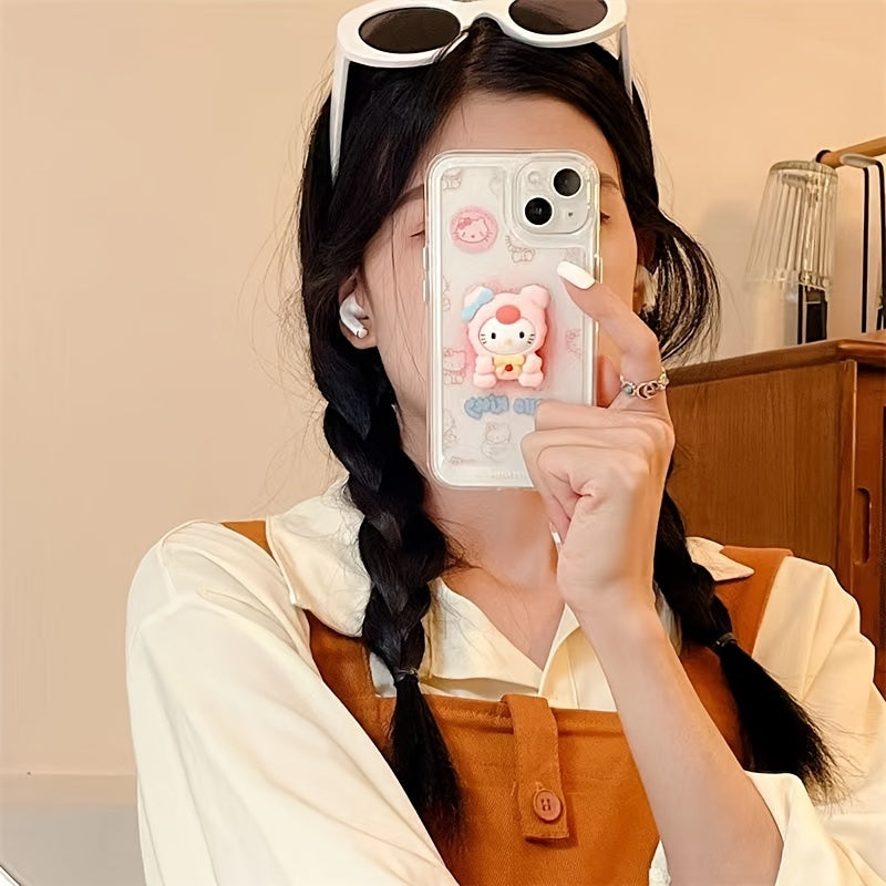 Cartoon Cat  Silicone Soft Phone Case