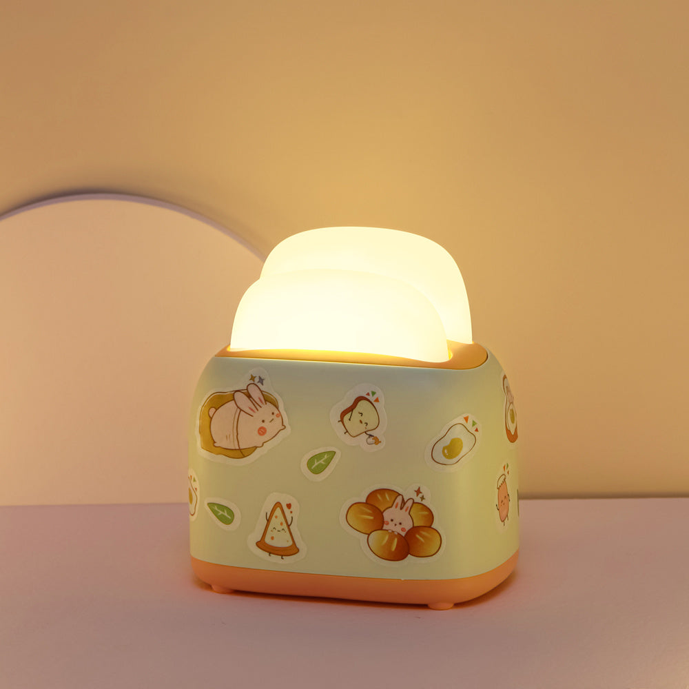 Desk lamp-1200mAh cartoon LED rechargeable eye protection 4.13''x3.94''x2.44''