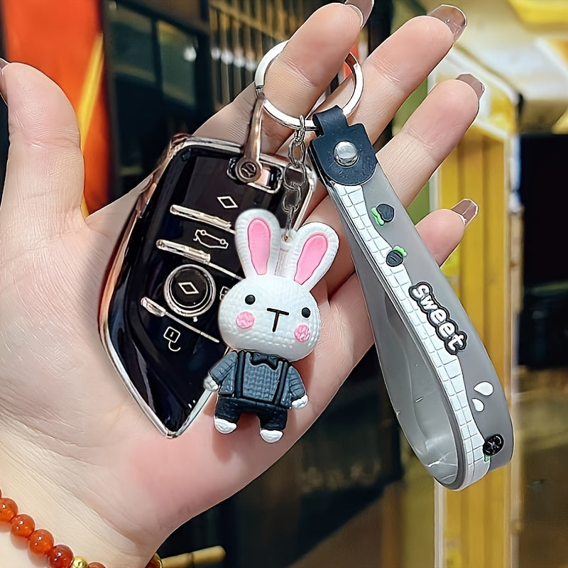 1pc Creative Rabbit Car Key Chain