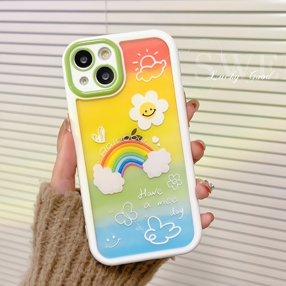 Happy Rainbow Pattern Mobile Phone Case