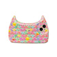 1pc Phone Case With Heart Pattern, Pink Hand Bag Phone Case