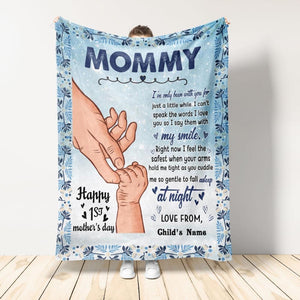 Happy 1st Mother's Day Blanket-Macorner