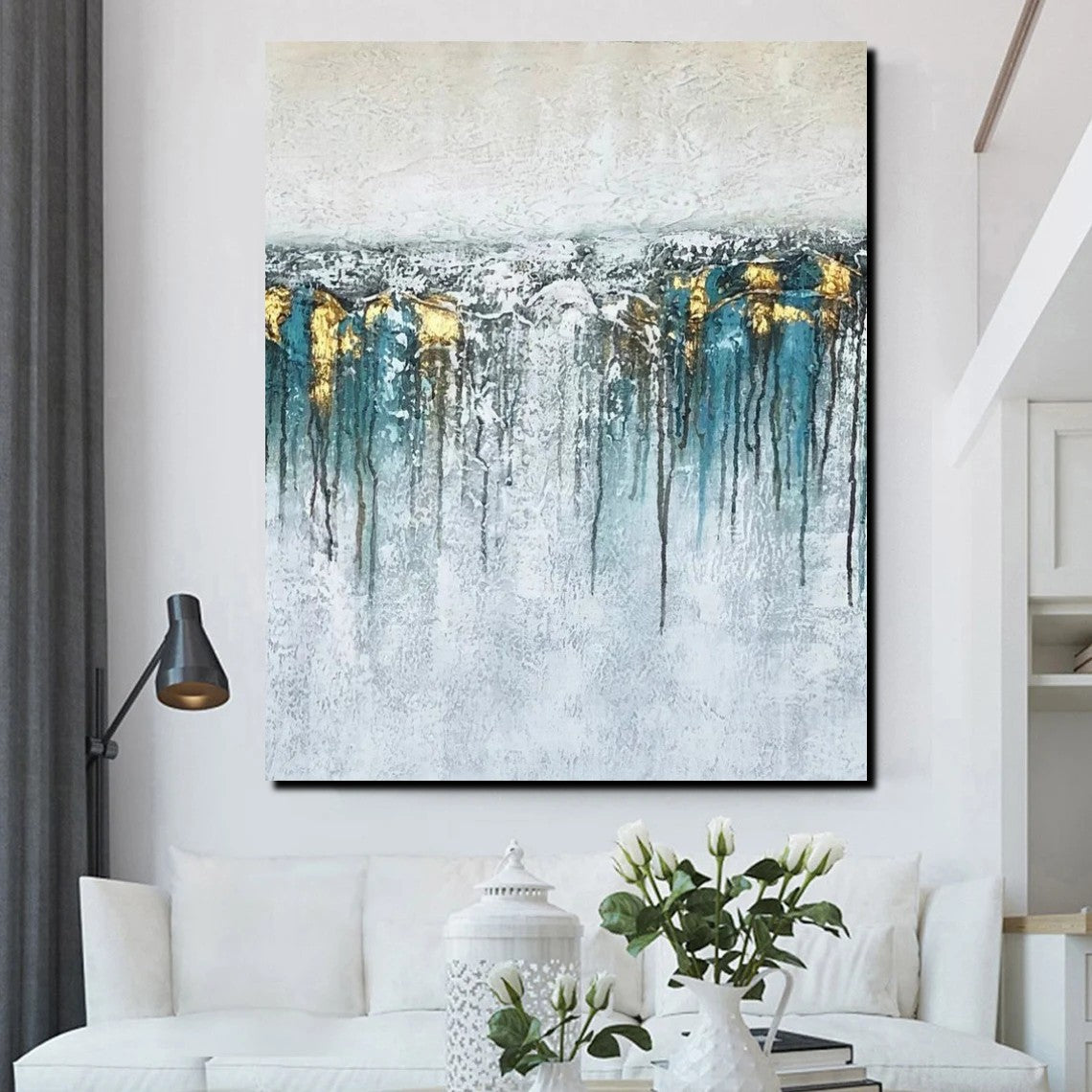 Large Painting for Sale, Buy Large Paintings Online, Simple Modern Art, Contemporary Abstract Art, Bedroom Canvas Painting Ideas