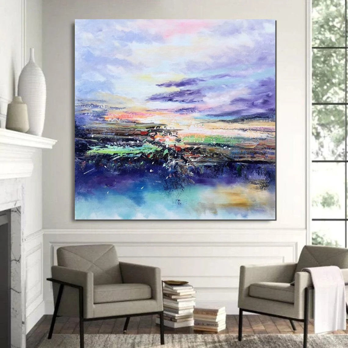 Modern Paintings for Bedroom, Acrylic Paintings for Living Room, Simple Painting Ideas for Living Room, Large Wall Art Ideas for Dining Room, Acrylic Painting on Canvas